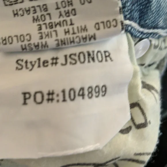 COWGIRL TUFF Sonora bootcut blingy Aztec embroidered blue jeans JS0N0R sz 24x33L - Picture 14 of 15